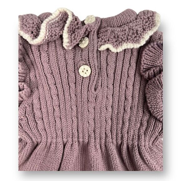 Cynthia Rowley Knit Baby Dress Size 0-3 Months - Picture 4 of 6